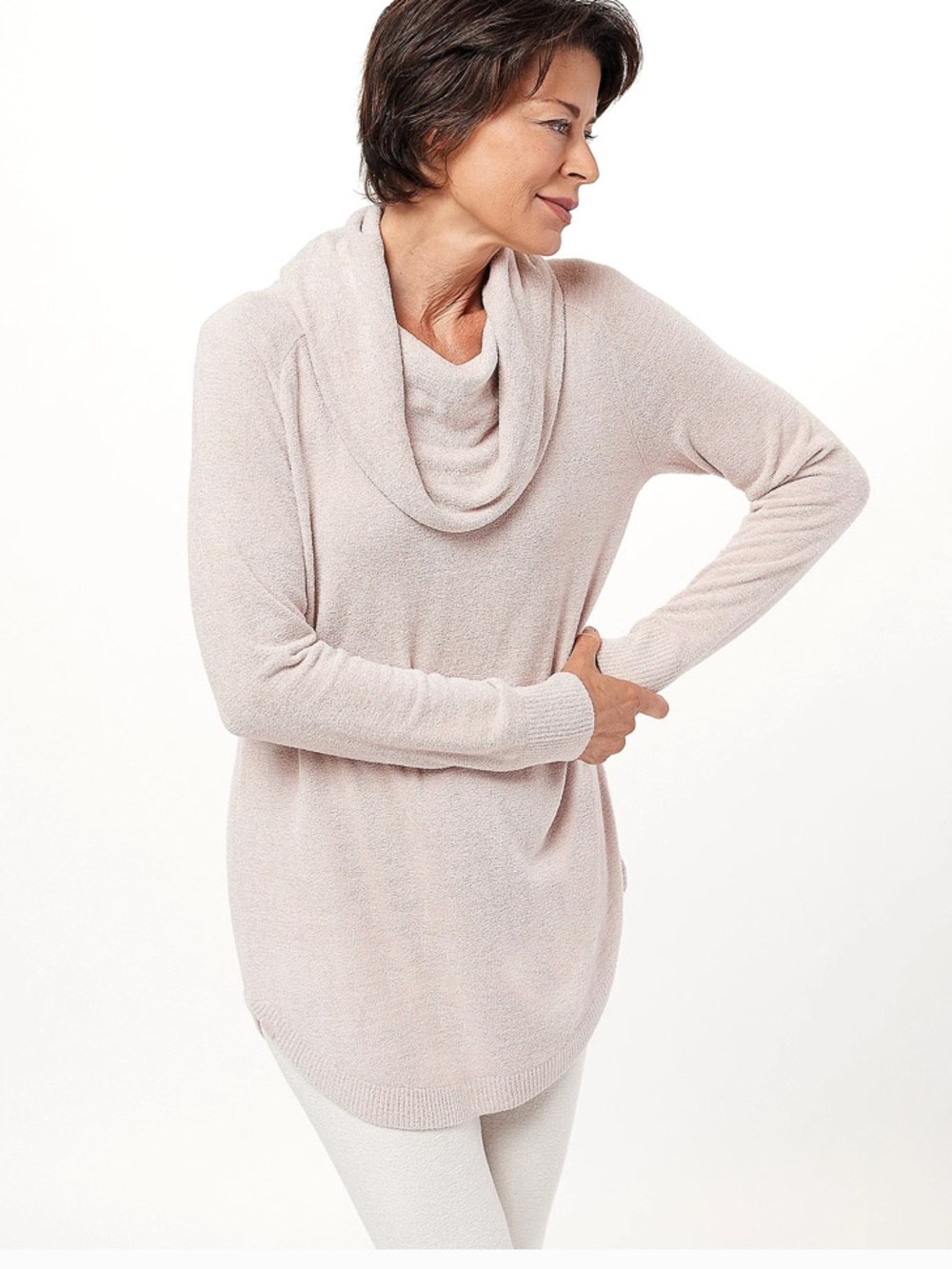 Women’s Barefoot Dreams Costal Cowl Neck Tunic- new with tags